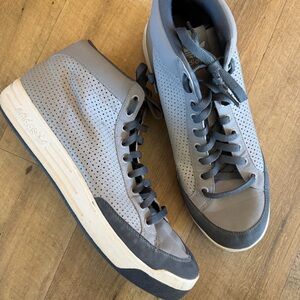 Adidas Rod Laver Mid/High Top Sneakers | Triple Grey